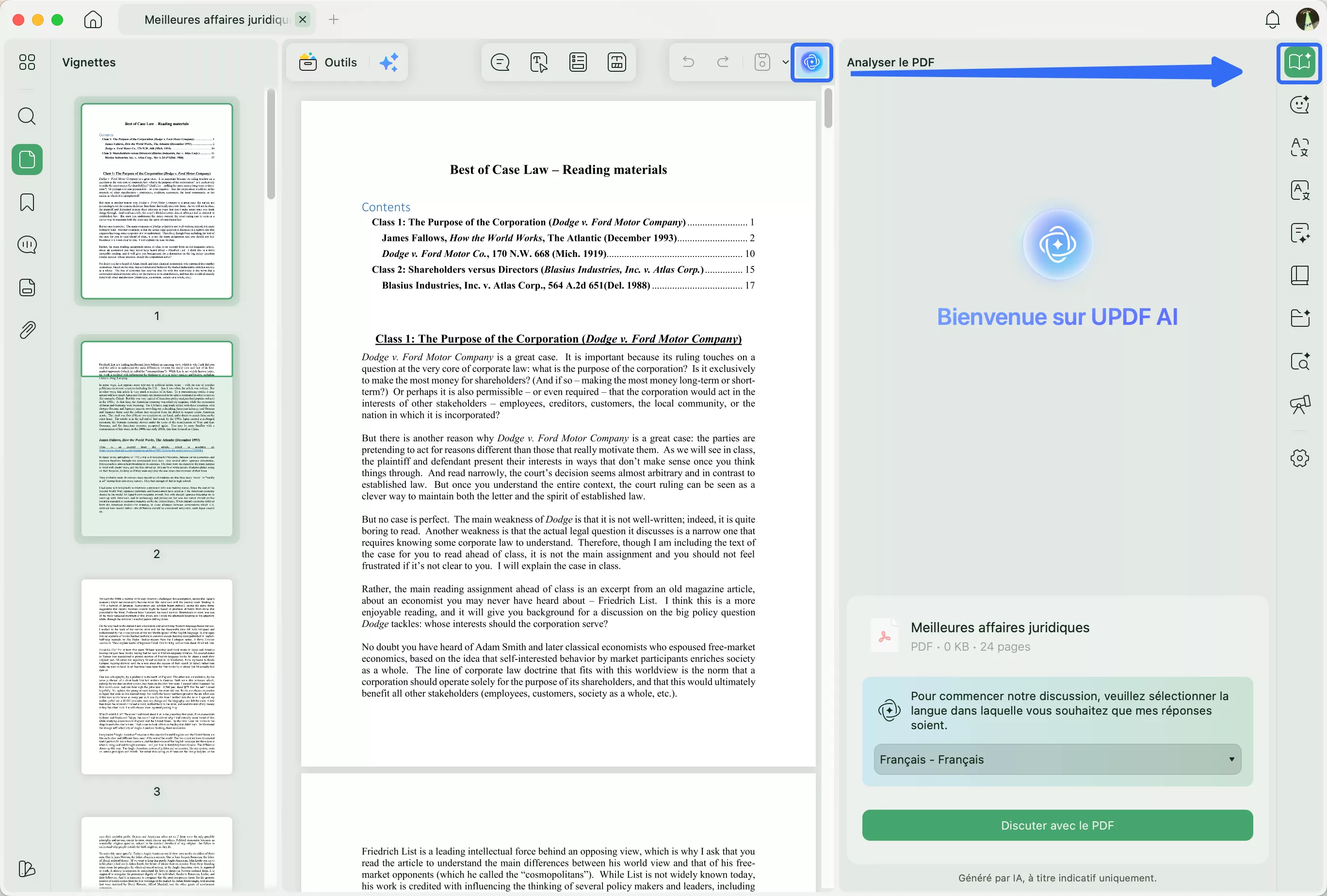 Inviter l'IA à extraire des règles