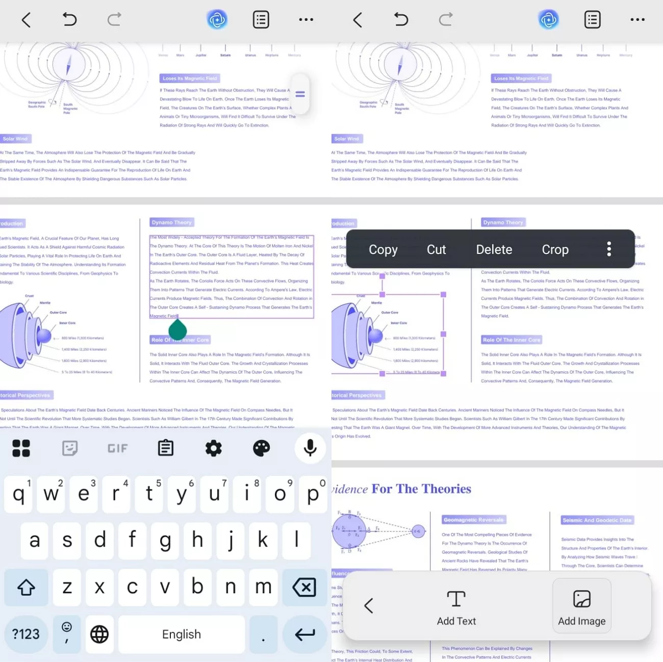 edit pdf text images updf android