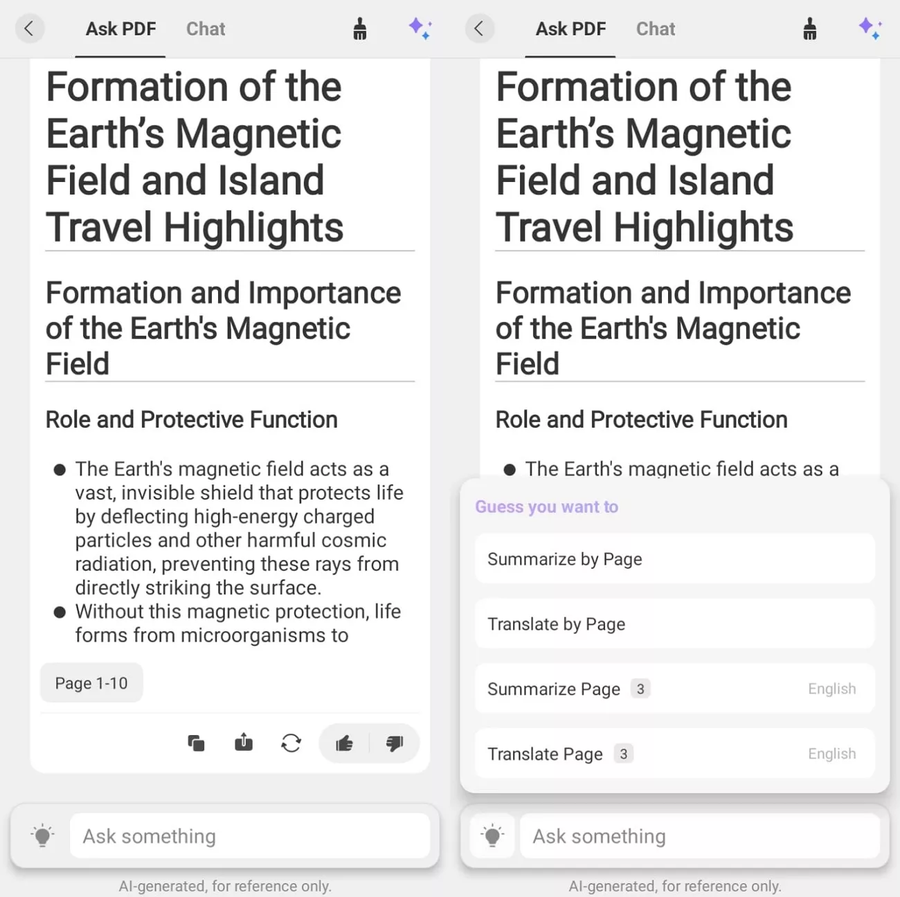 use updf ai summarize pdfs