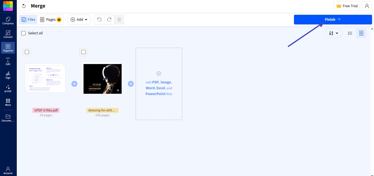combine pdf files one pdf smallpdf