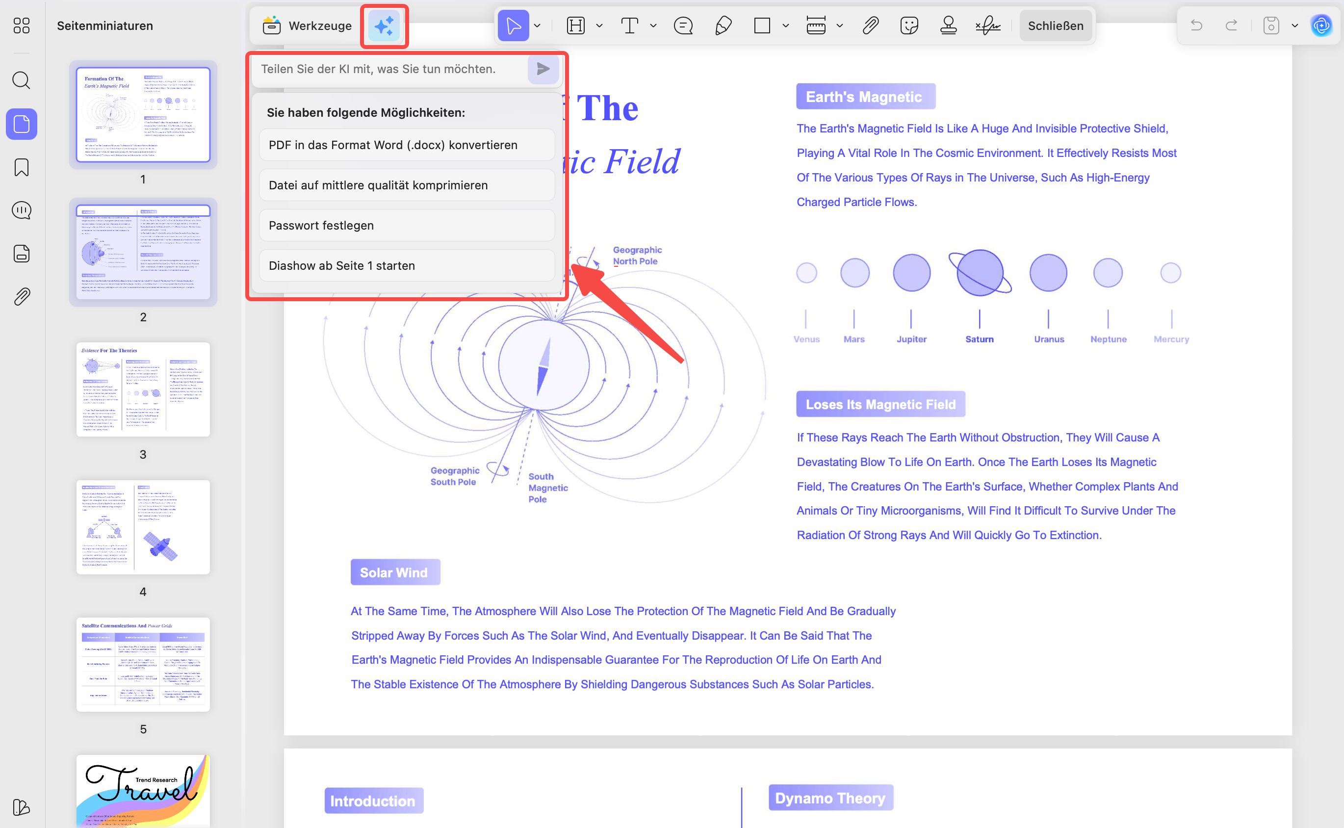control pdf with updf copilot