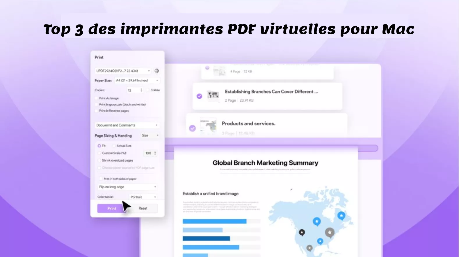 Top 3 des imprimantes PDF virtuelles pour Mac [Mise à jour 2026]