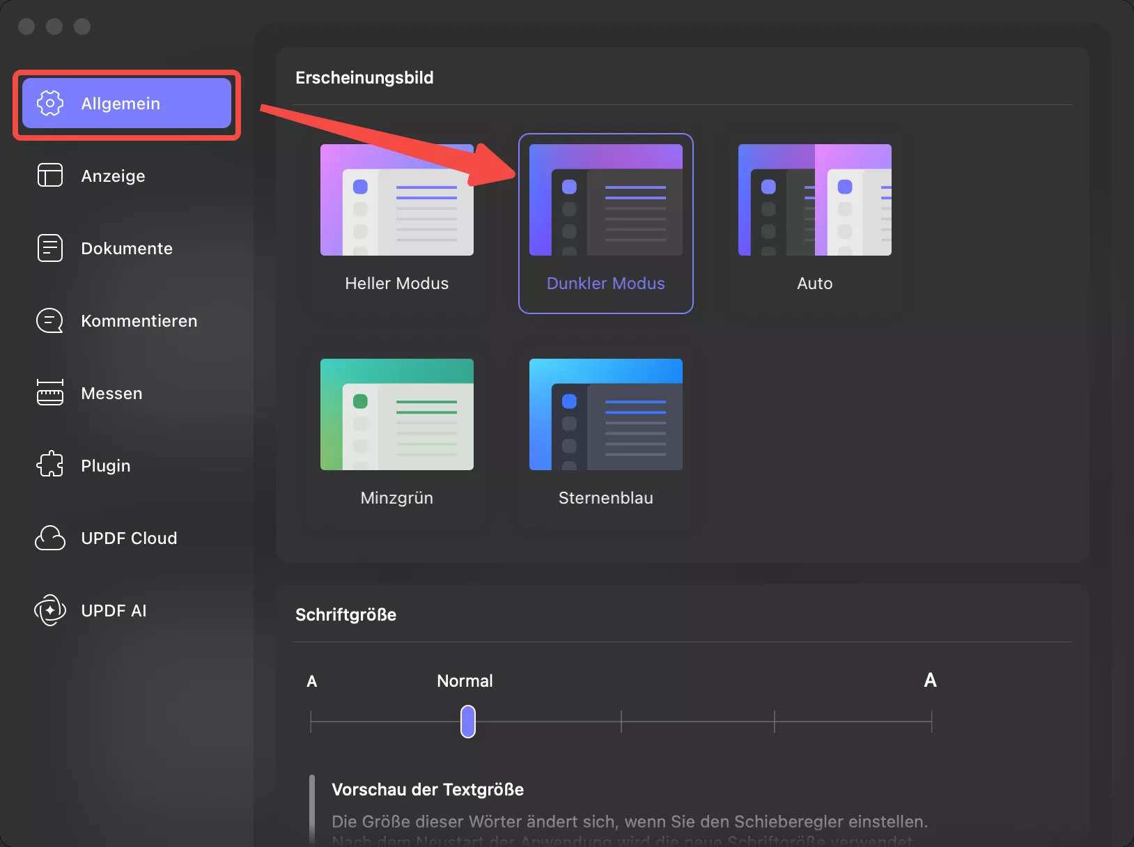 PDF im Dunkelmodus lesen – updf