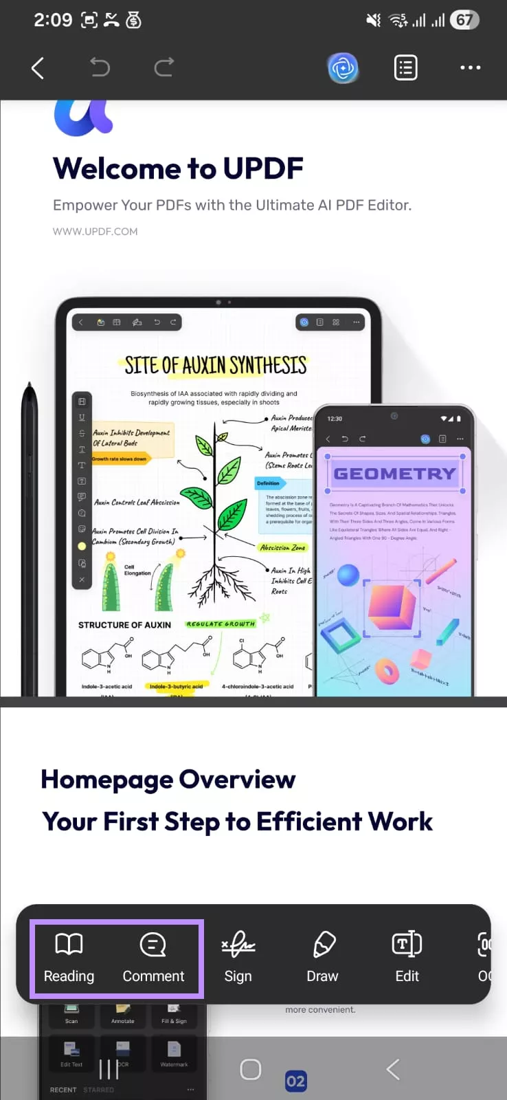 select to read or comment