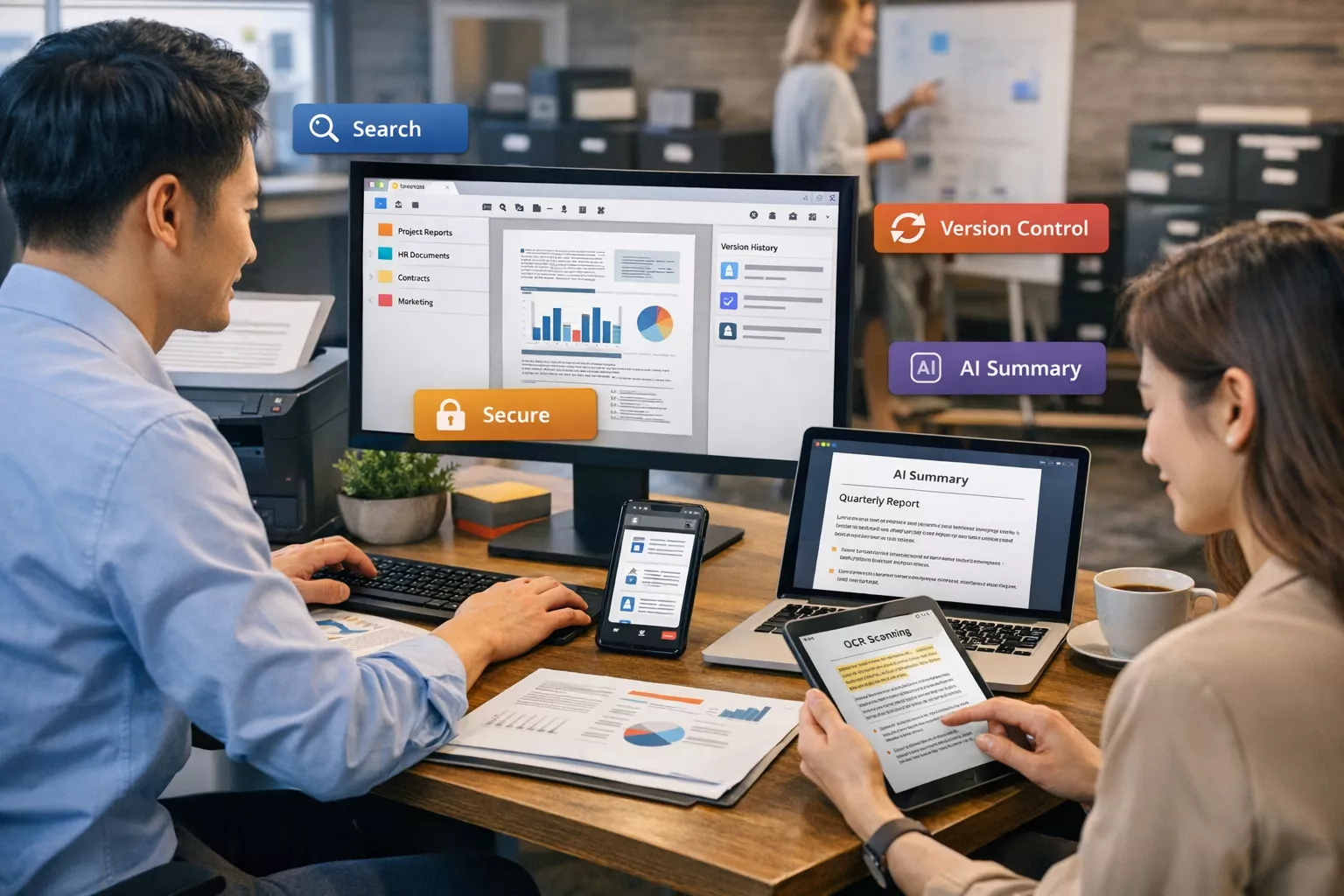 문서 관리 시스템을 사용해 업무 효율성을 높여보세요