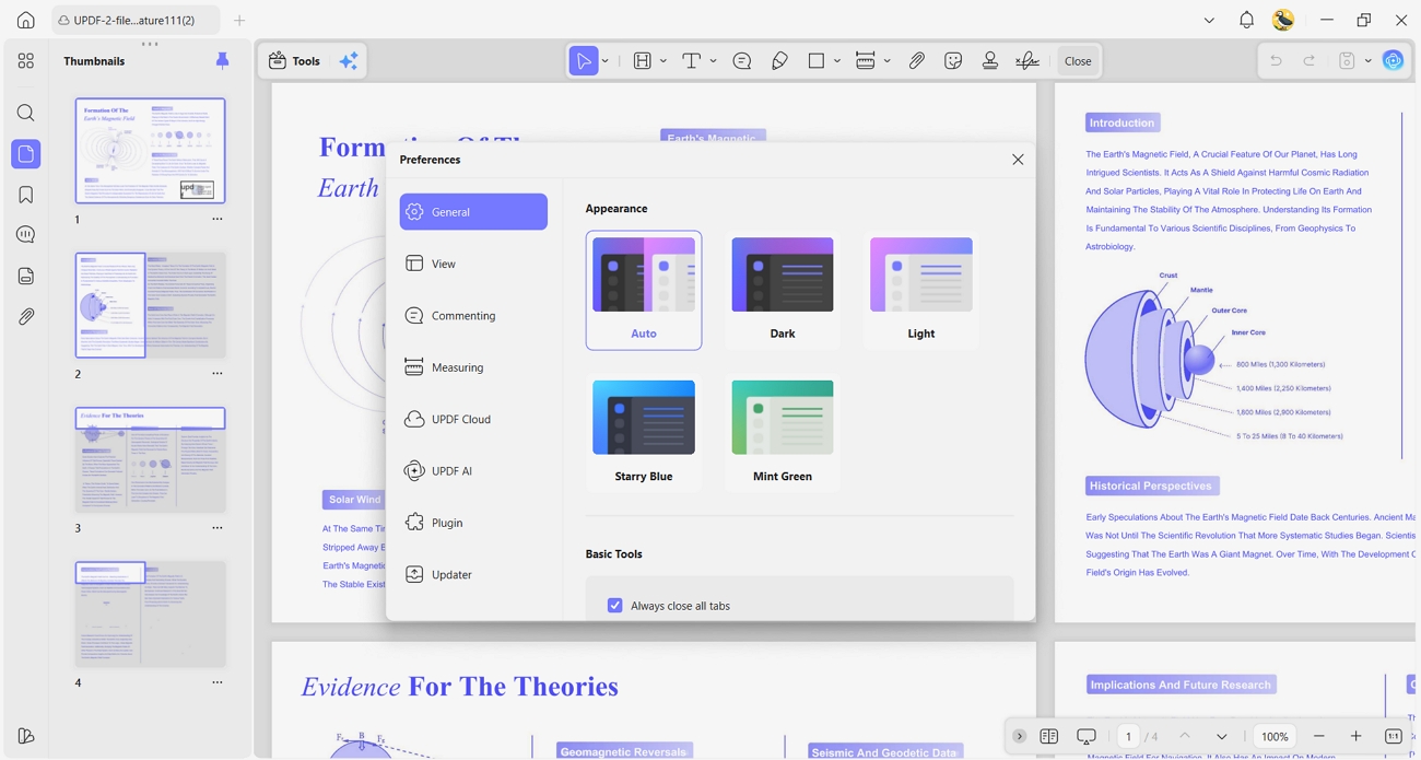multiple viewing pdf methods updf