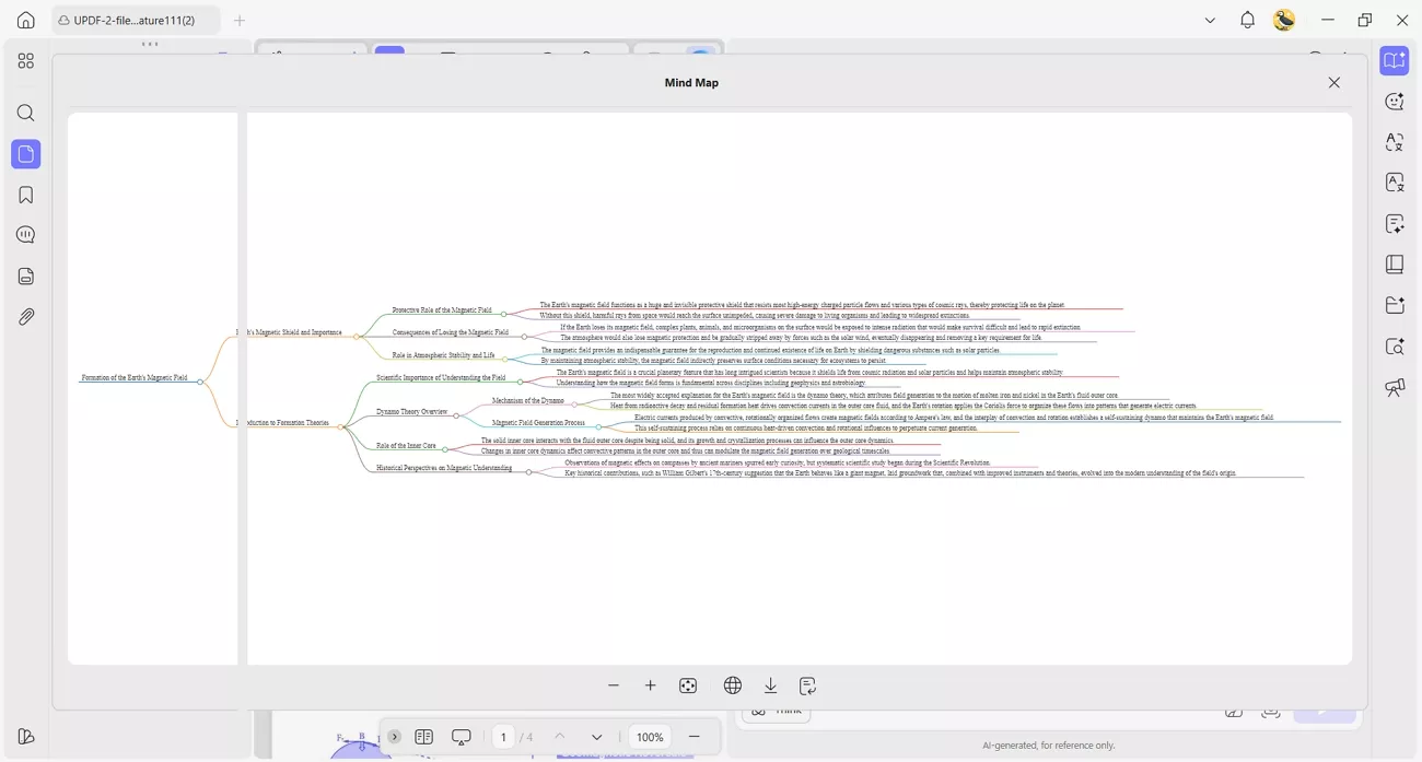 turn pdf mind maps easy understanding