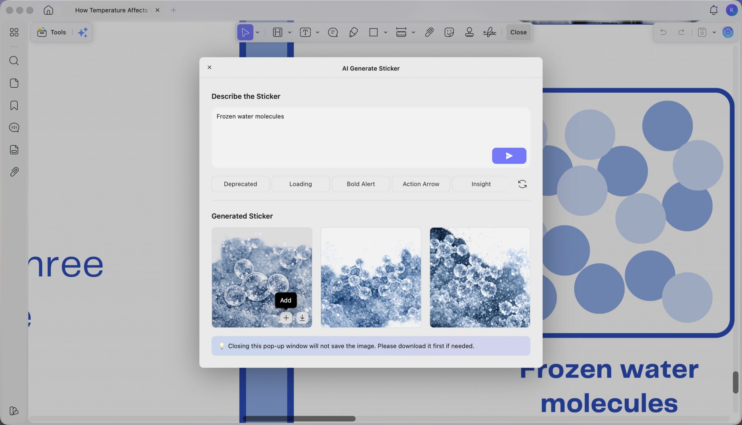 generate images for research poster