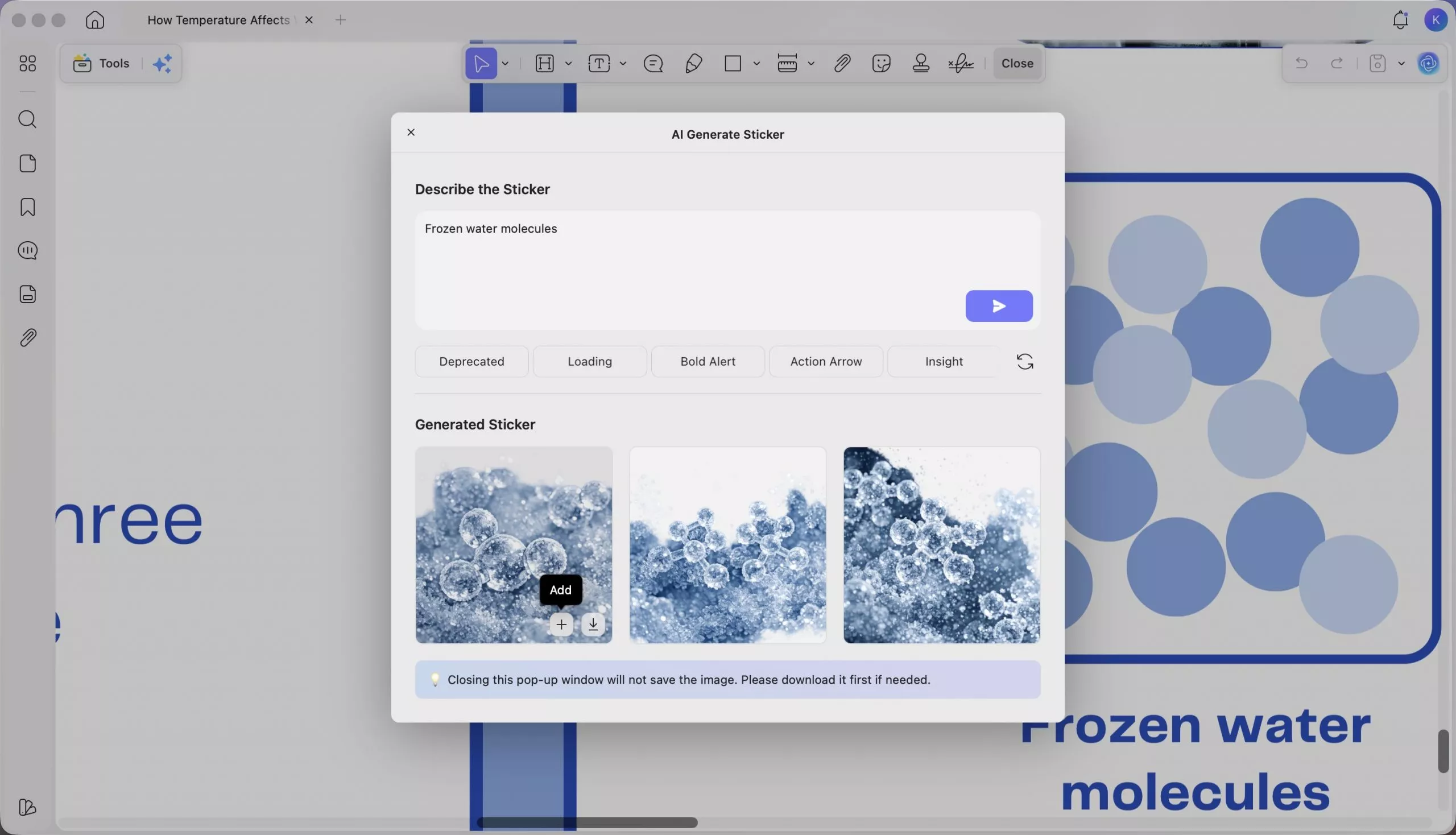 generate images for research poster