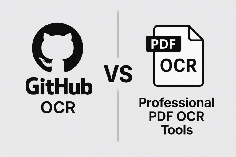 Best Open Source GitHub - PDF to Word OCR & Its Alternative