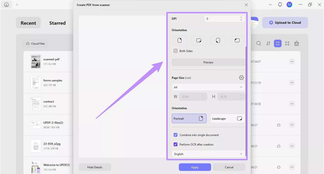 updf desktop scanner software