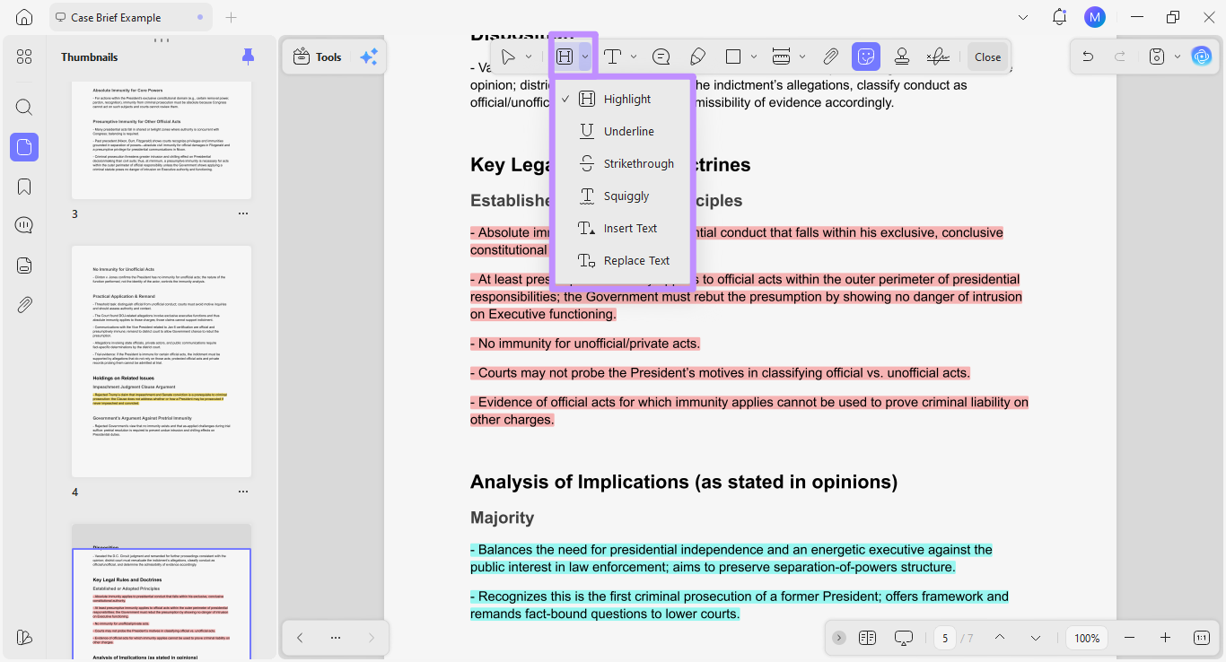 updf annotation tools