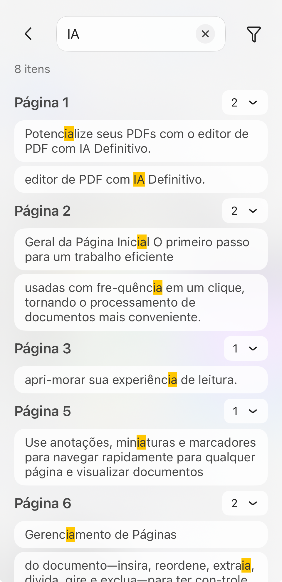 ios semantic search updf