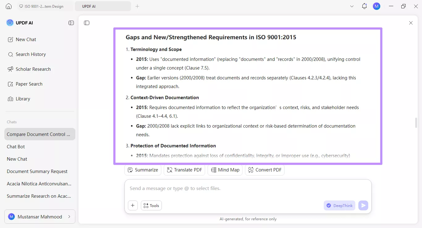  updf identifying gaps in new iso sops