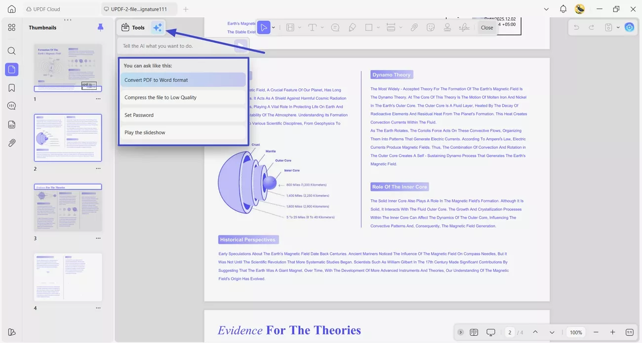  try updf copilot assistant perform tasks