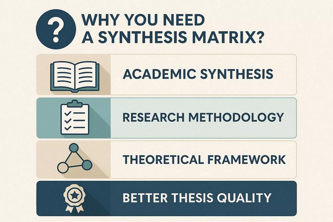  reasons researchers need synthesis matrix