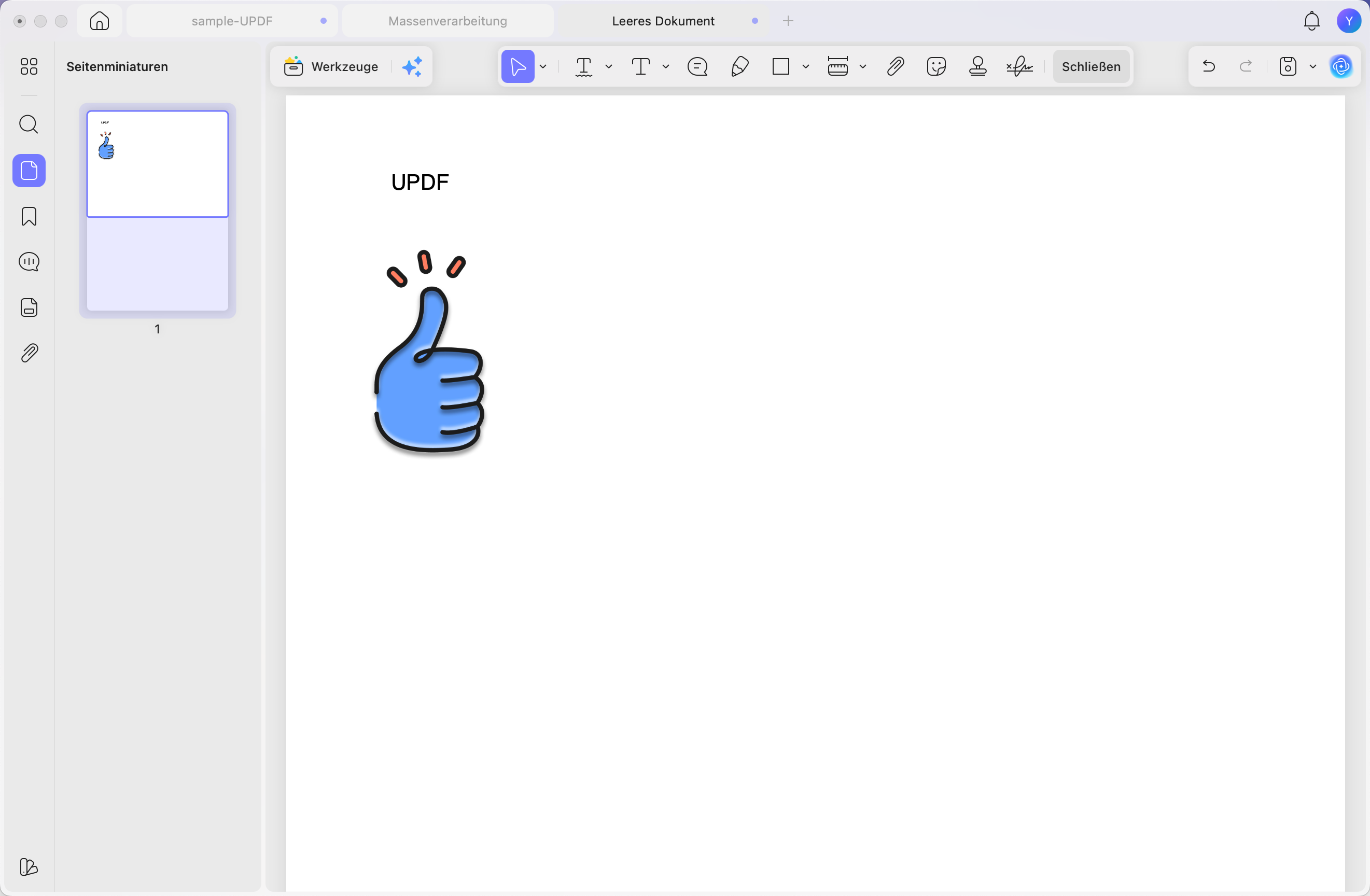 So erstellen Sie eine mehrseitige PDF-Datei und öffnen eine neue PDF-Datei