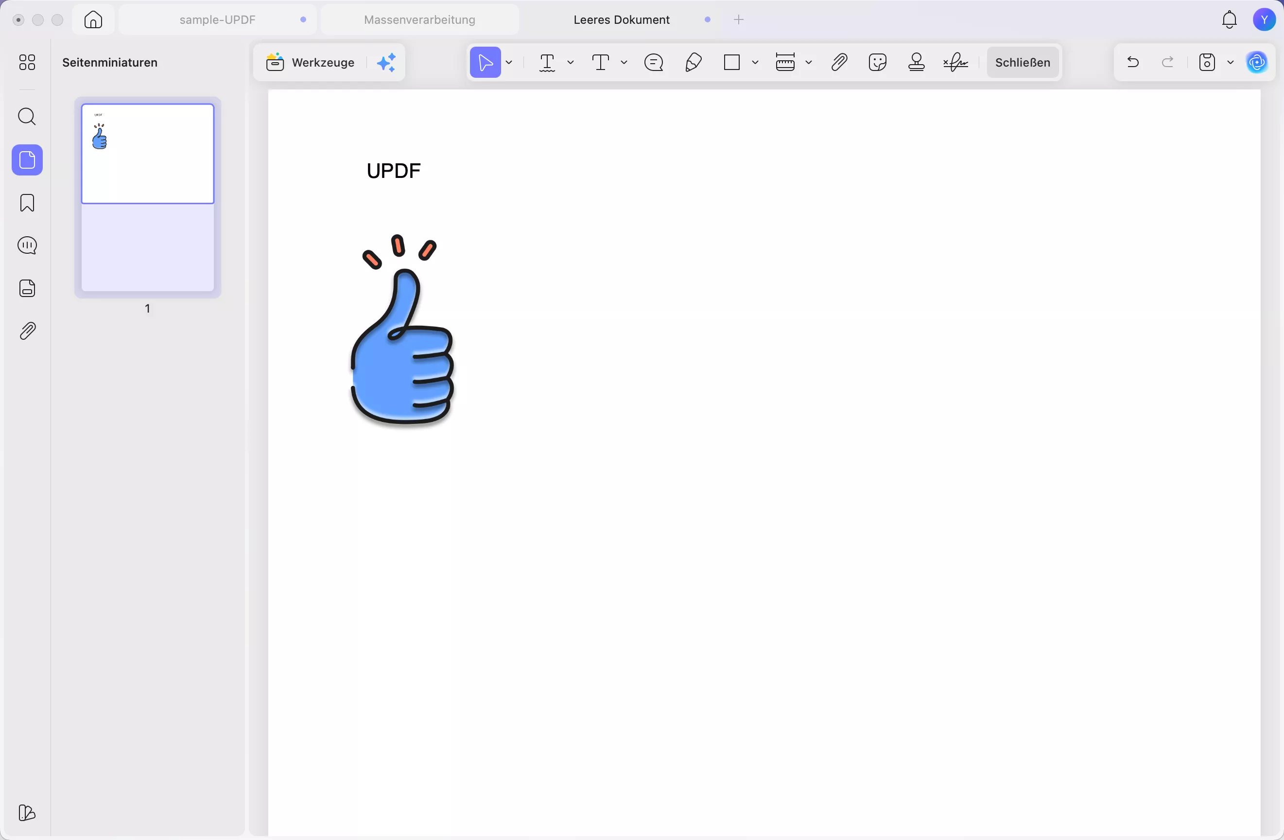 So erstellen Sie eine mehrseitige PDF-Datei und öffnen eine neue PDF-Datei