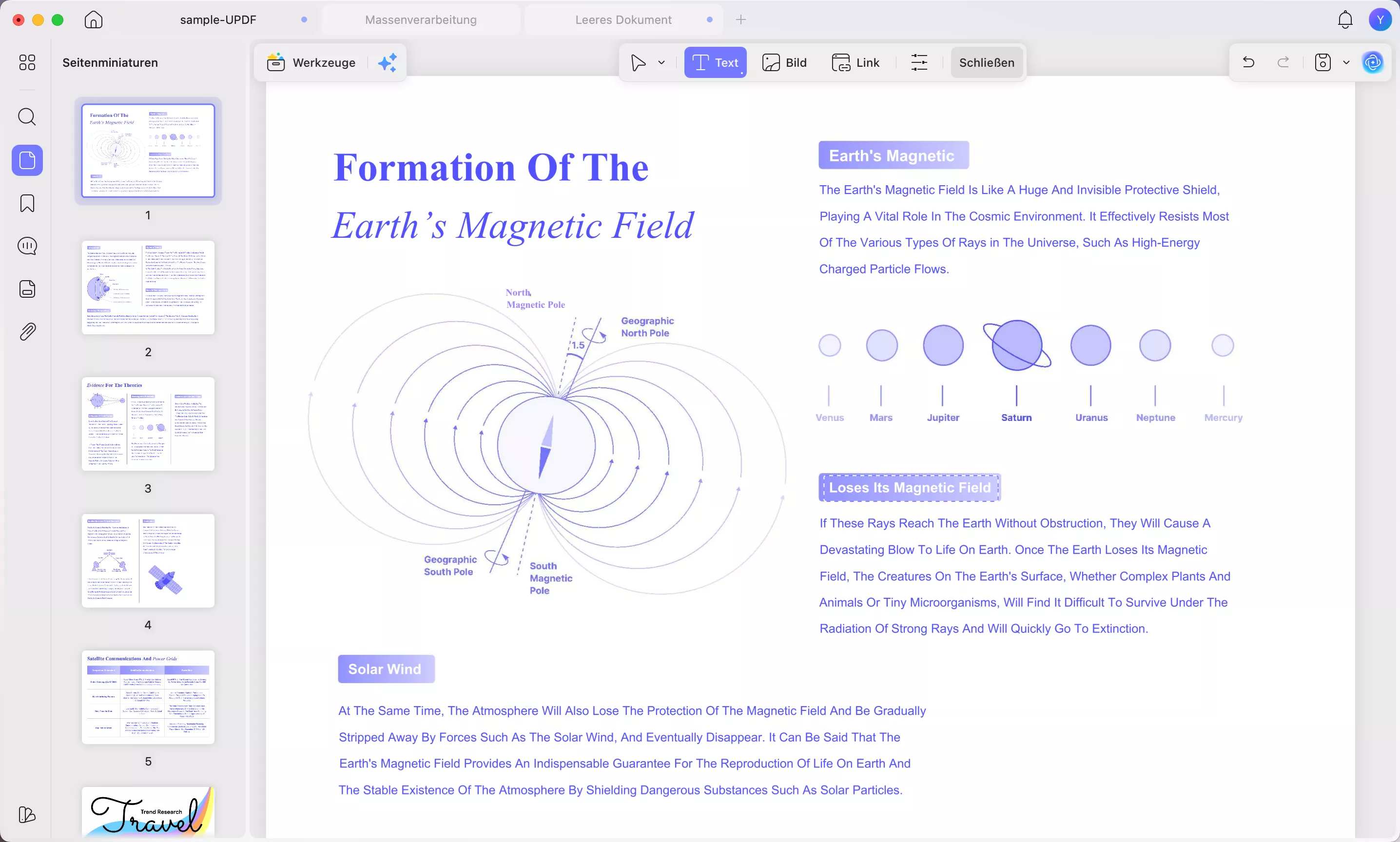 So öffnen Sie eine mehrseitige PDF-Datei