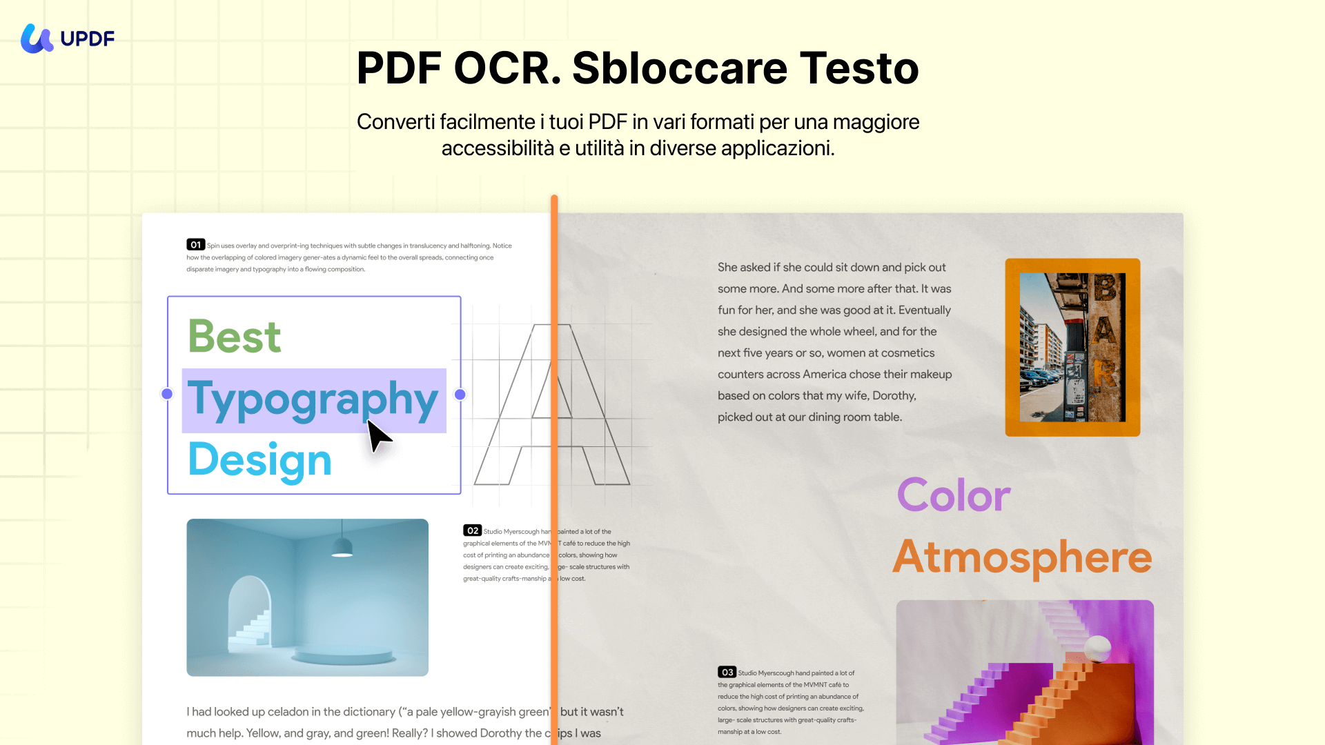 OCR scanned PDF with UPDF on Mac