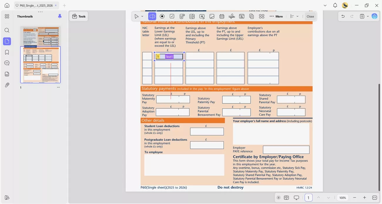 create fillable form fields updf