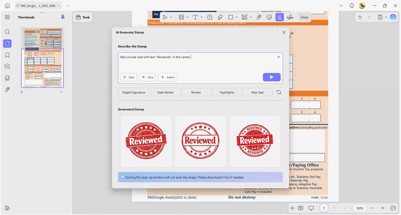 ai stamp creation updf ai