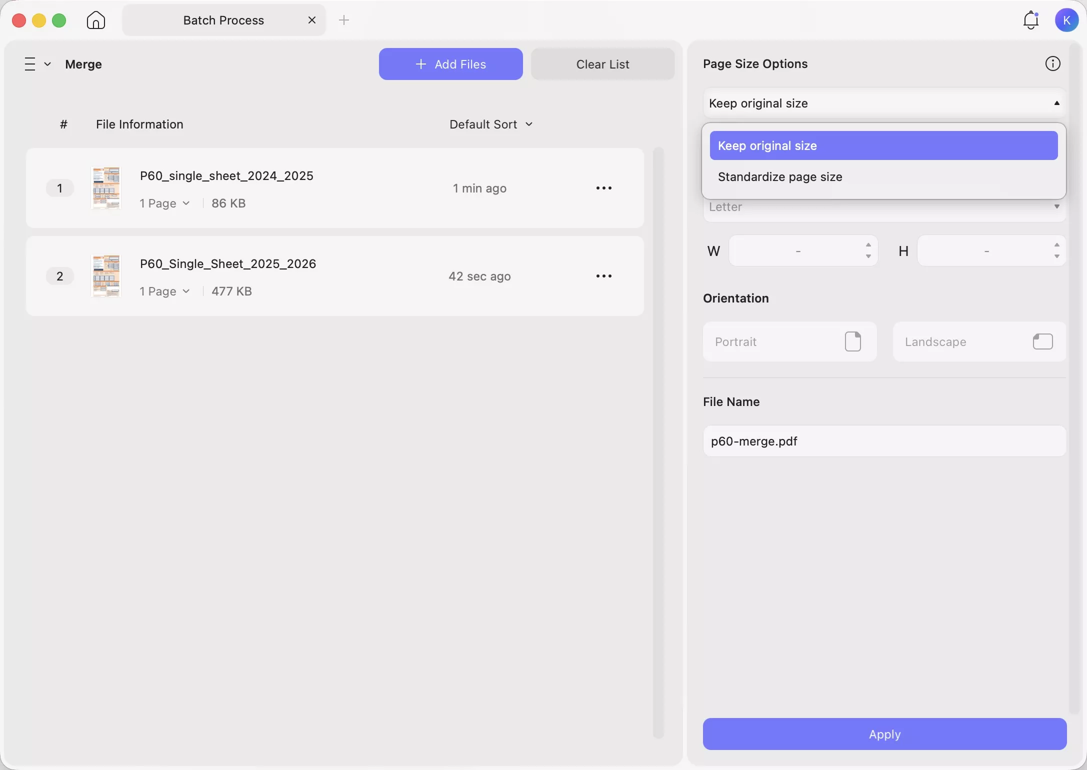 merge multiple year p60 pdf updf