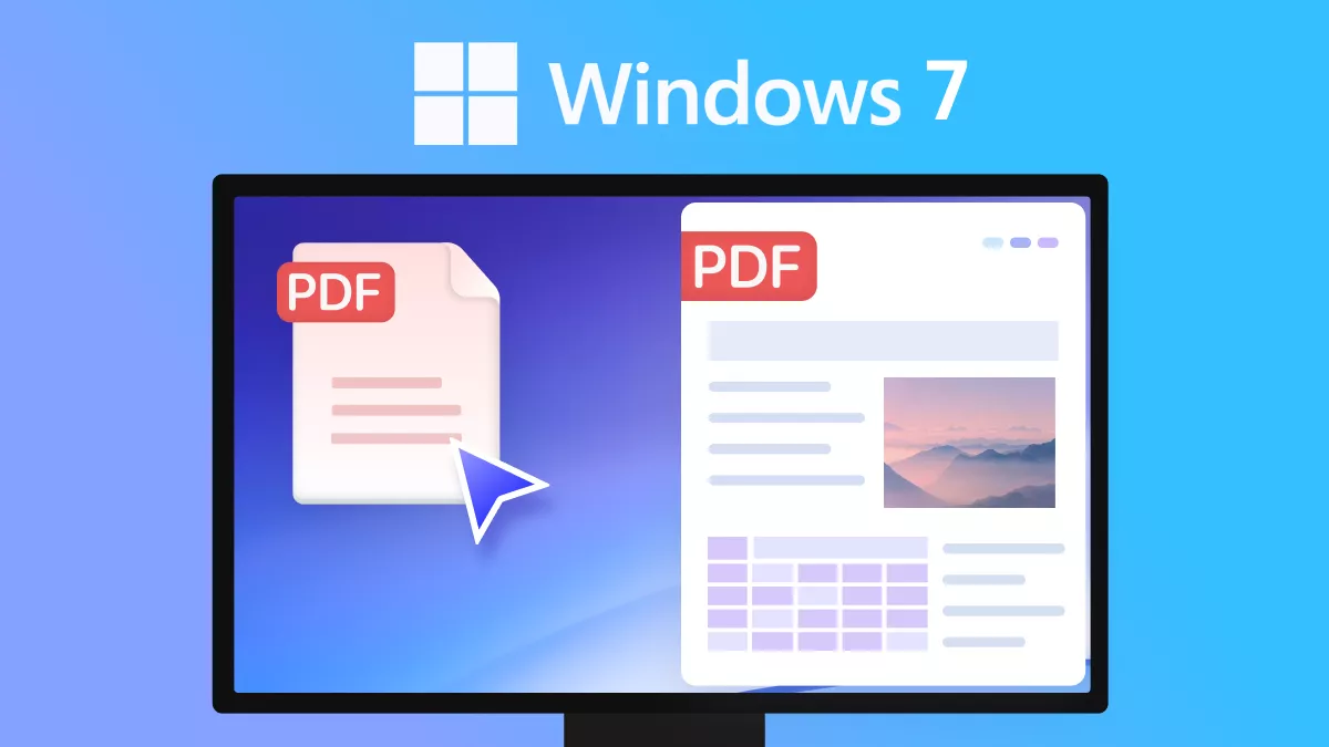 [2026] Best PDF Reader for Windows 7 32/64-Bit Free Download