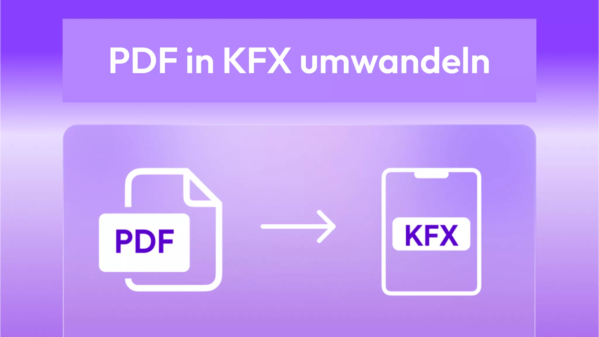 Wie Sie PDF in KFX umwandeln - online und offline