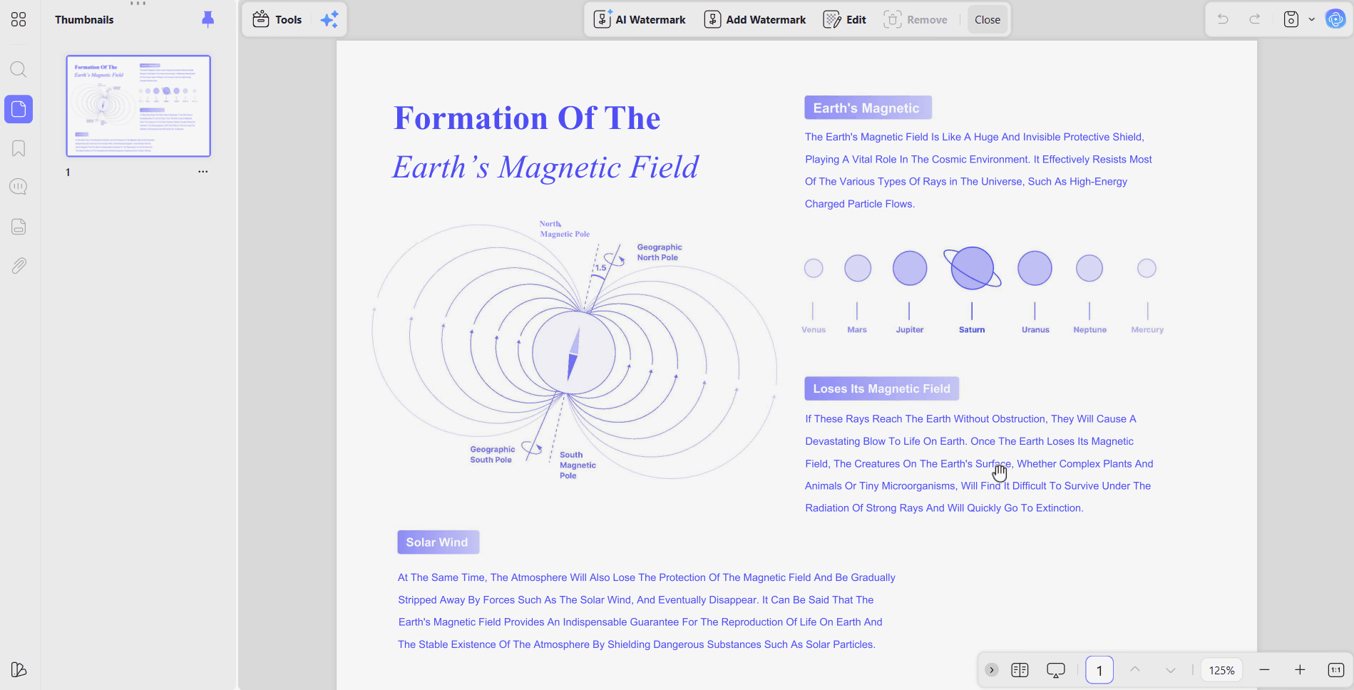 how add watermark pdf using updf