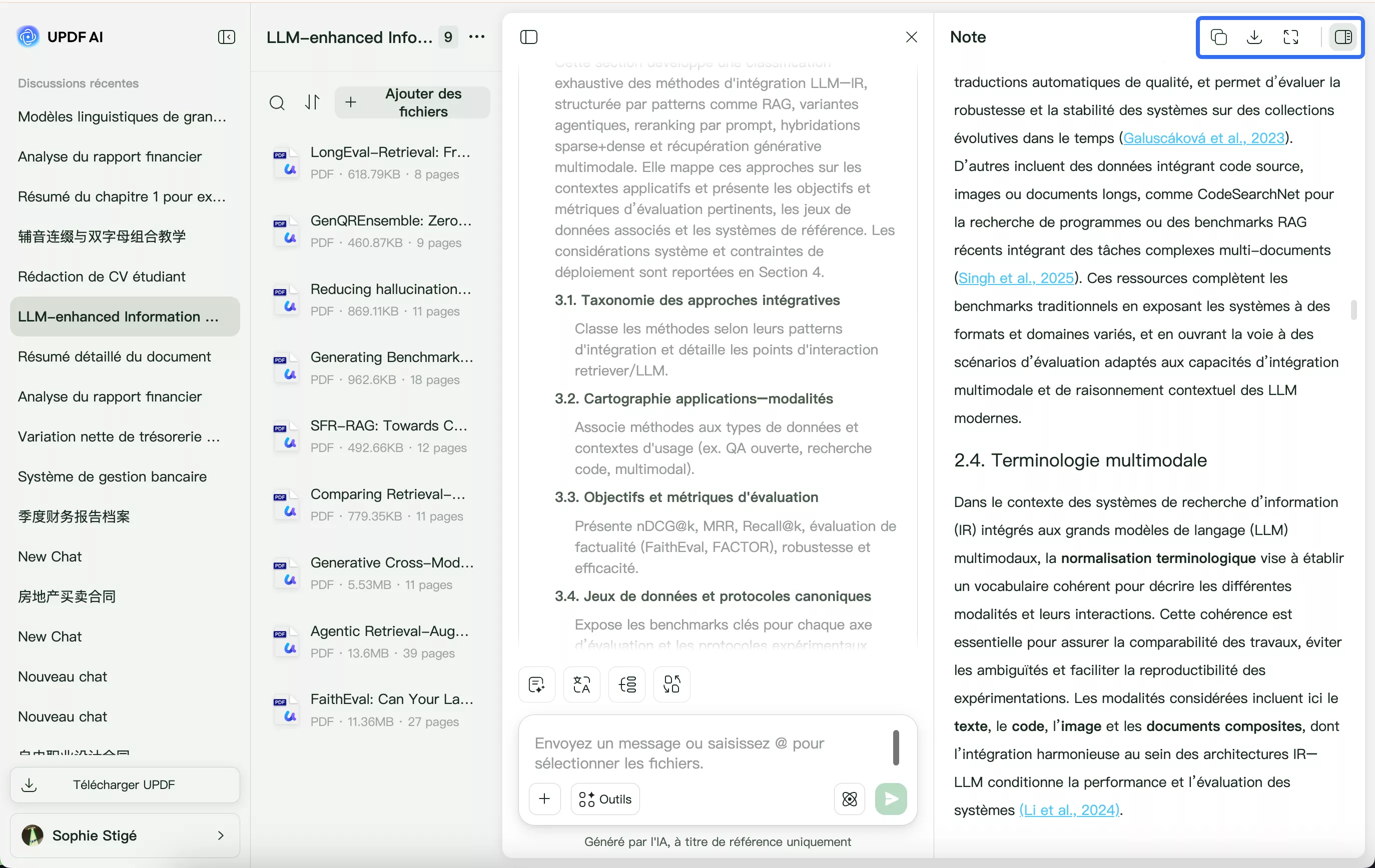 Passer en revue la littérature sous différents formats