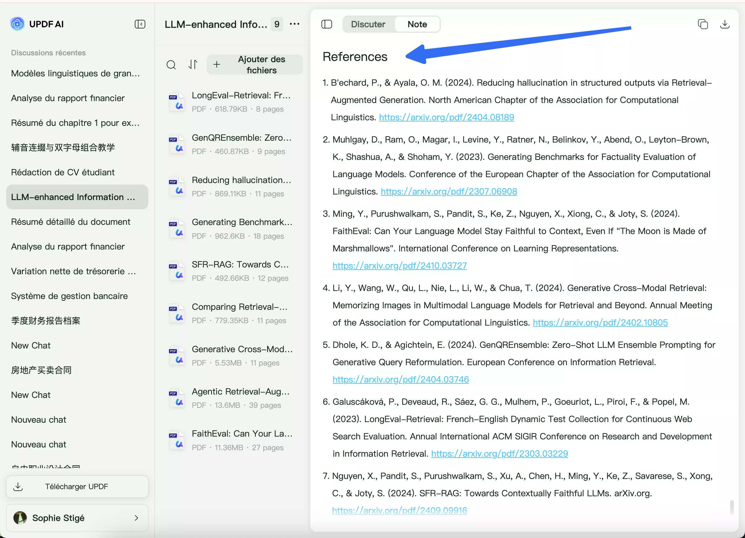 Citations et références pour les articles de recherche
