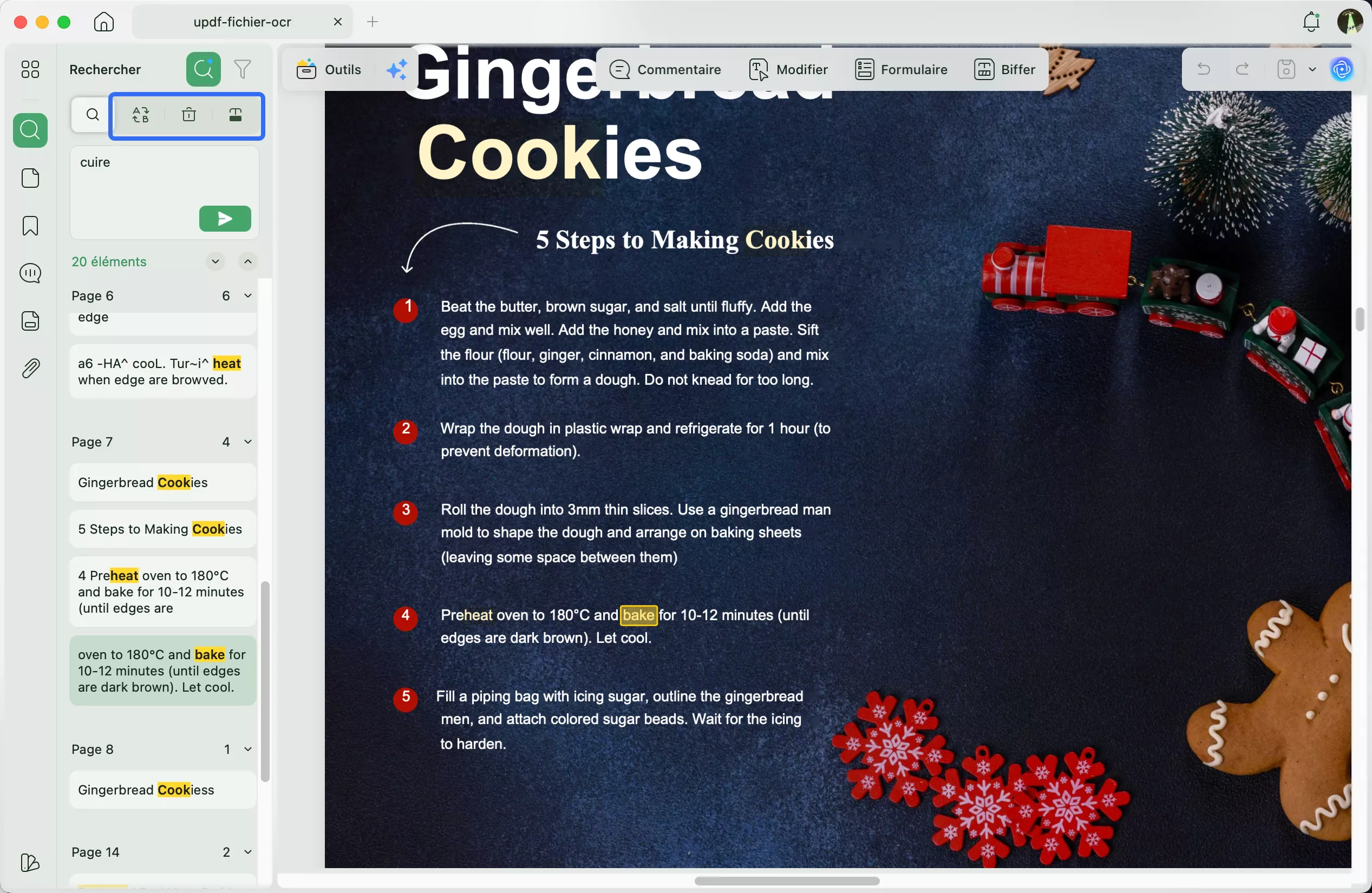 outils pour remplacer, supprimer ou expurger les termes sémantiques