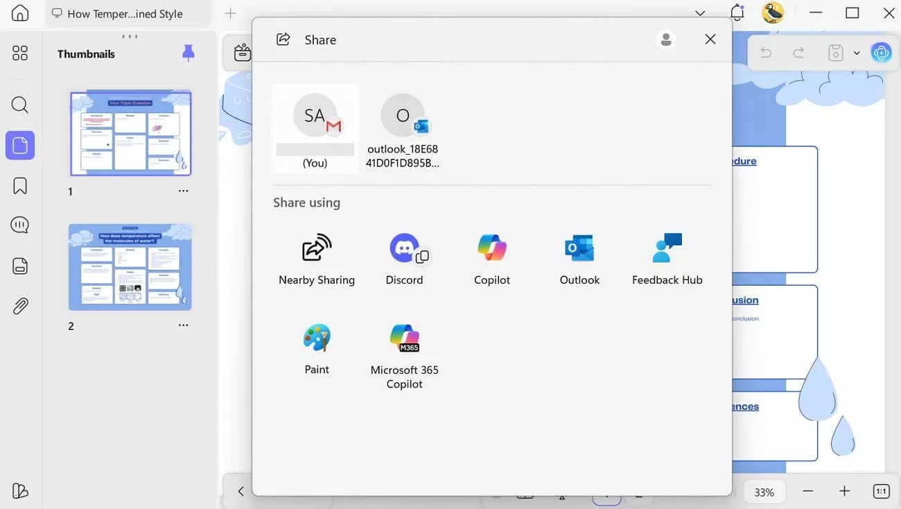 save and share research poster