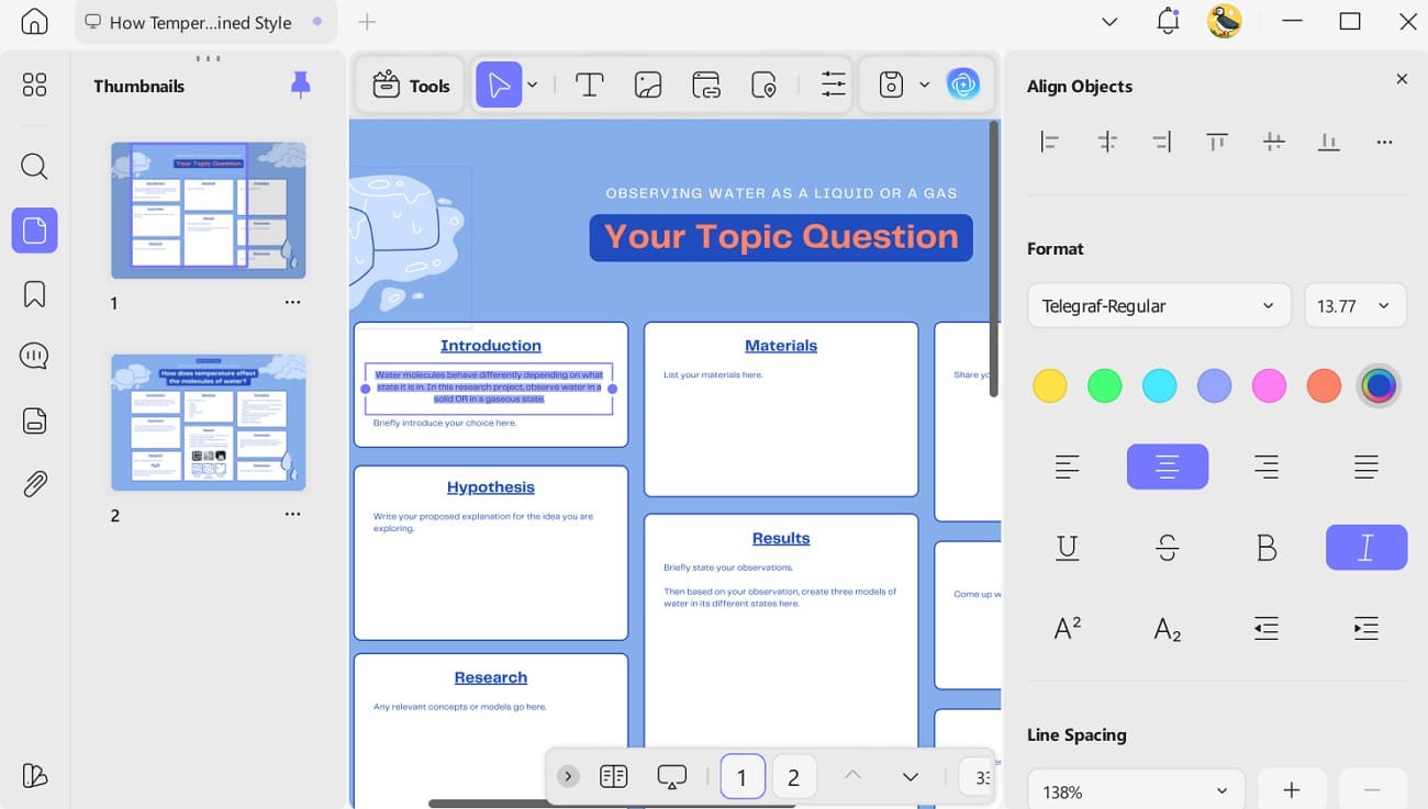 change research poster text color 