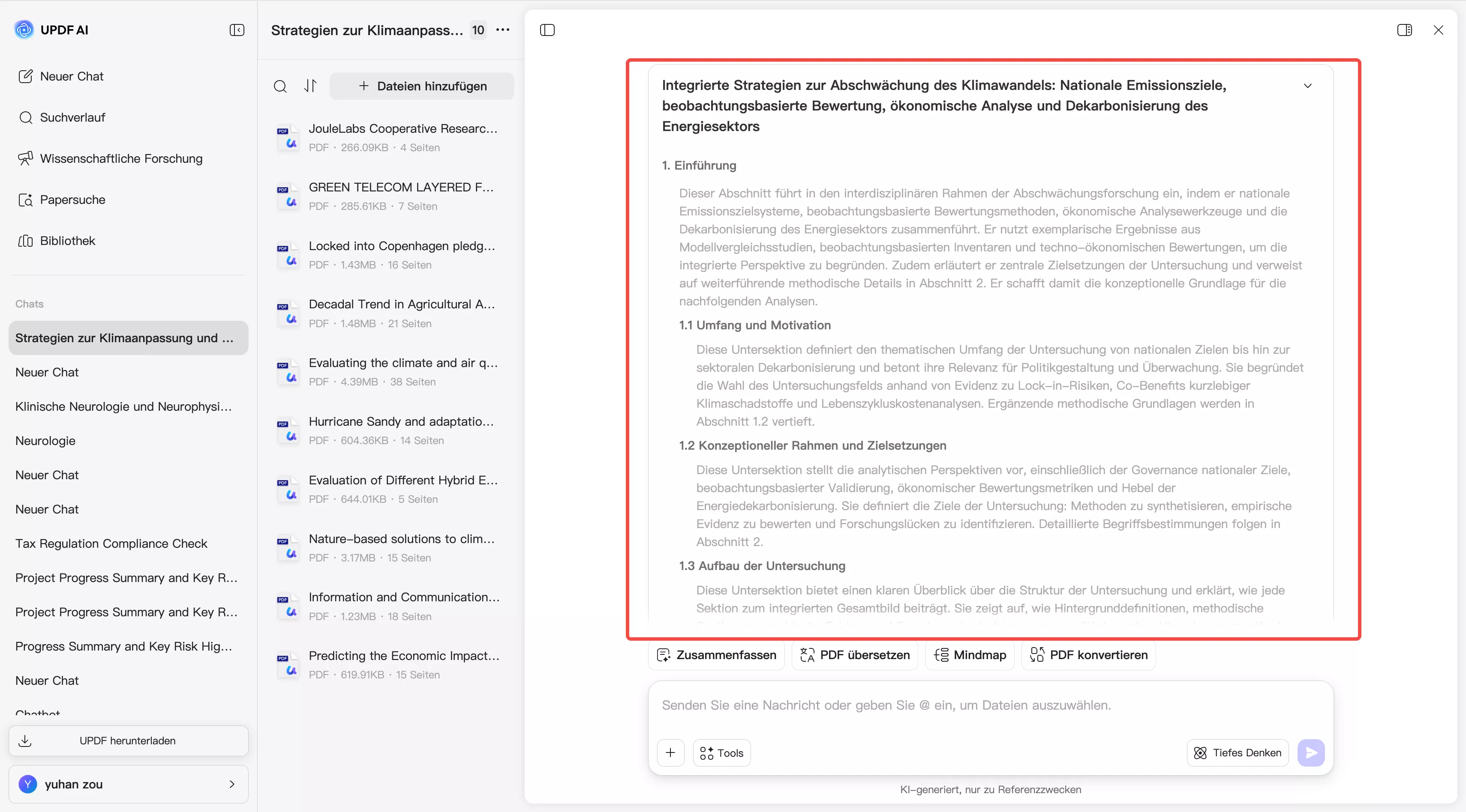 Struktur der Literaturrecherche