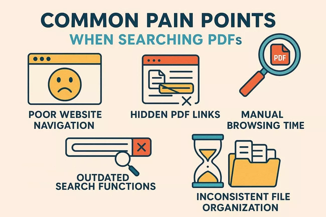 user pain points searching pdfs