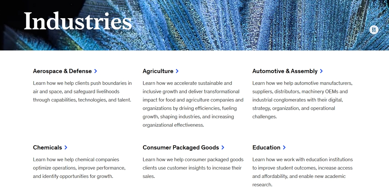 find business case studies mckinsey