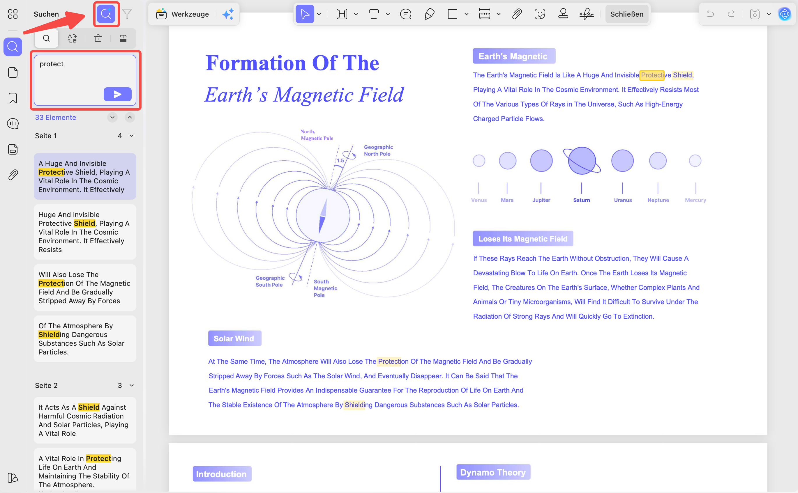 updf ai semantic search find what you mean
