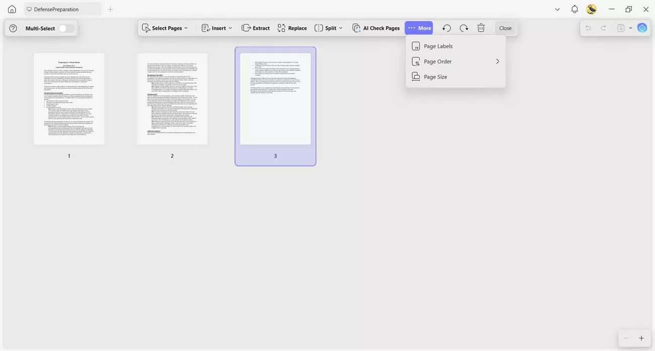 organize large thesis pdf pages updf