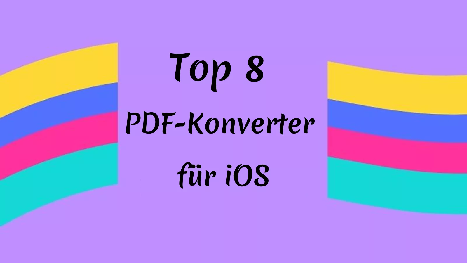 Die 8 besten kostenlosen iPhone-PDF-Konverter für iOS 2026