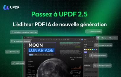 Couverture des nouveautés d'UPDF v2.5