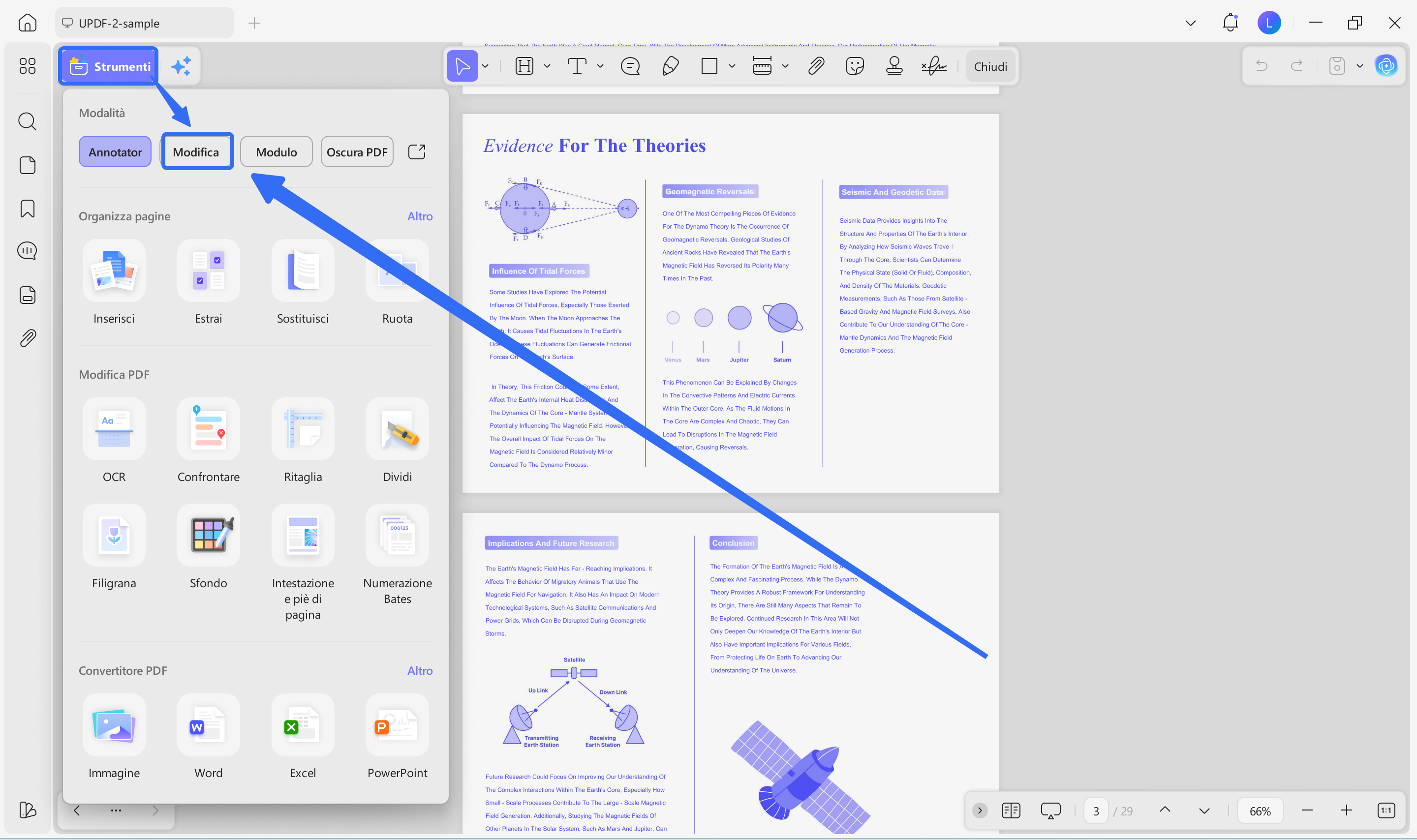 edit pdf with updf on windows