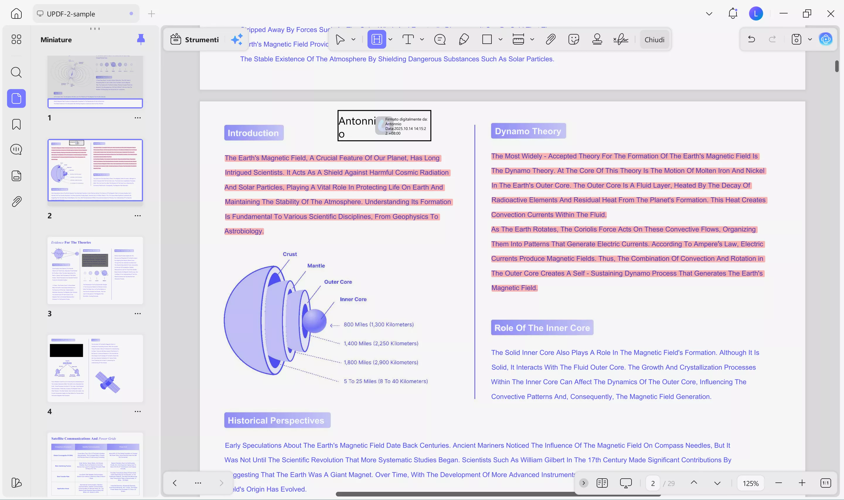 highlight in adobe right click updf