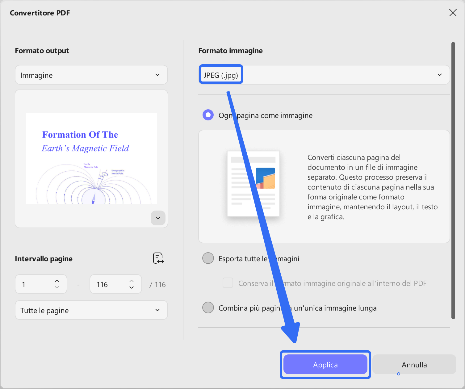convert pdf to jpg google drive export