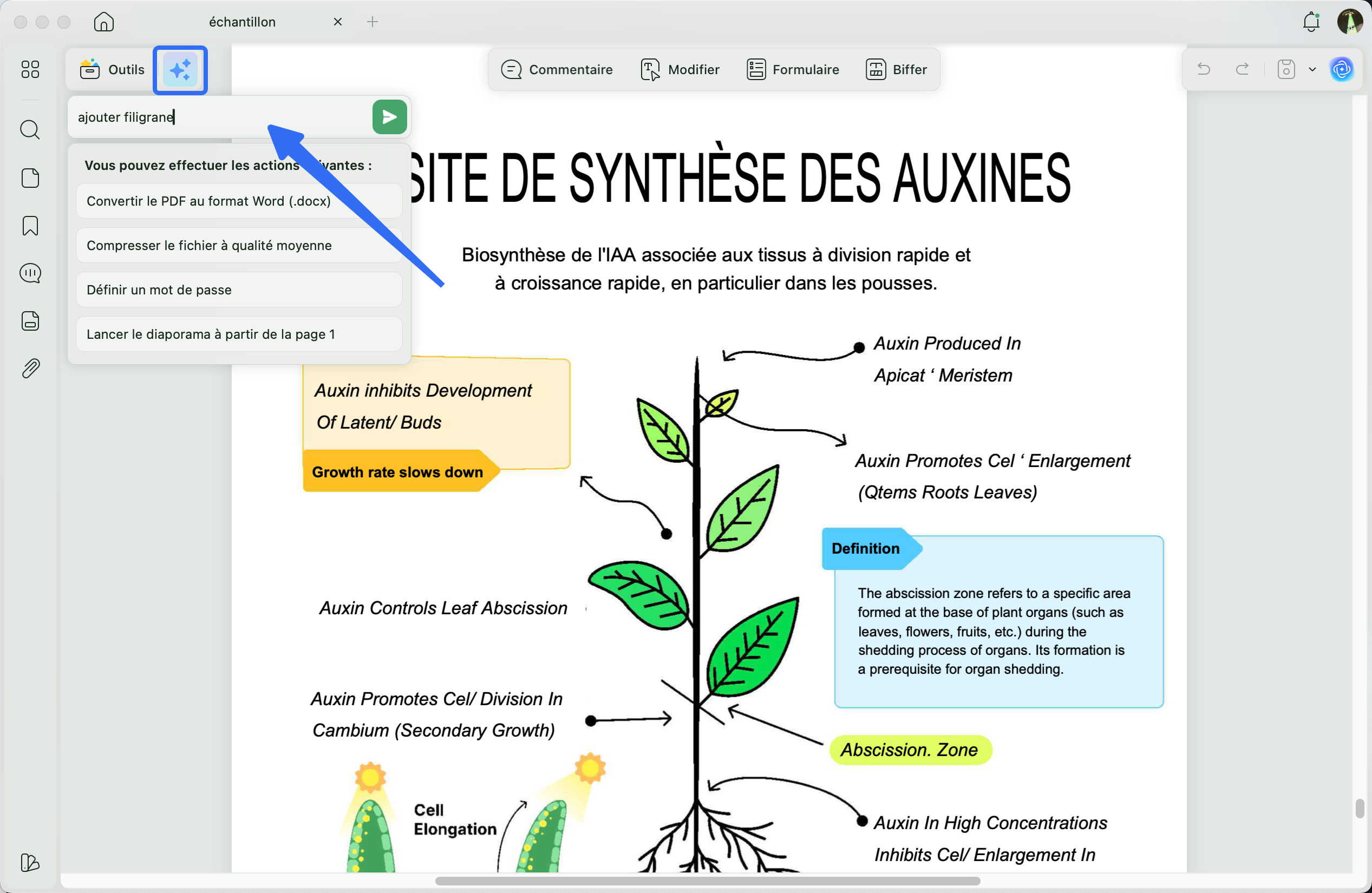 contrôler les PDF avec UPDF Copilot