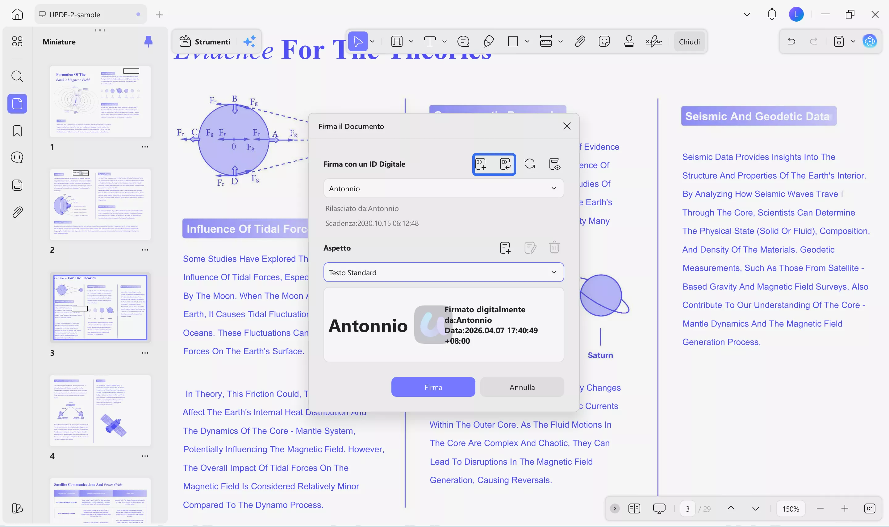 Create or add digital signatures