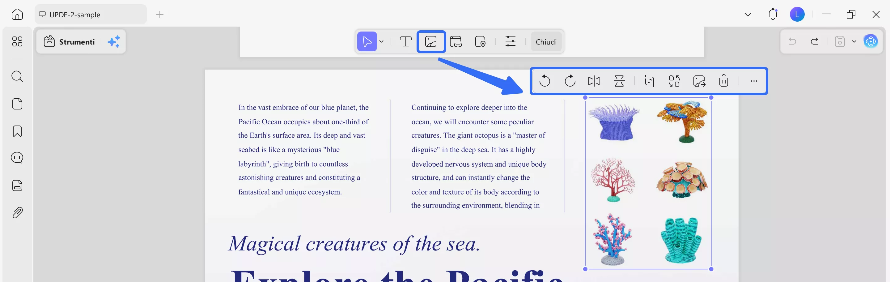 customize image updf windows