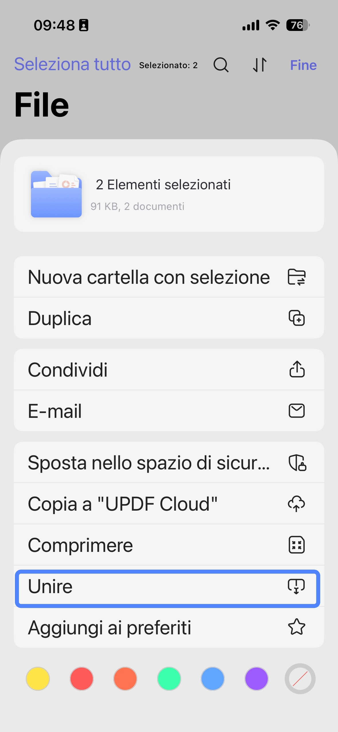merge updf ios