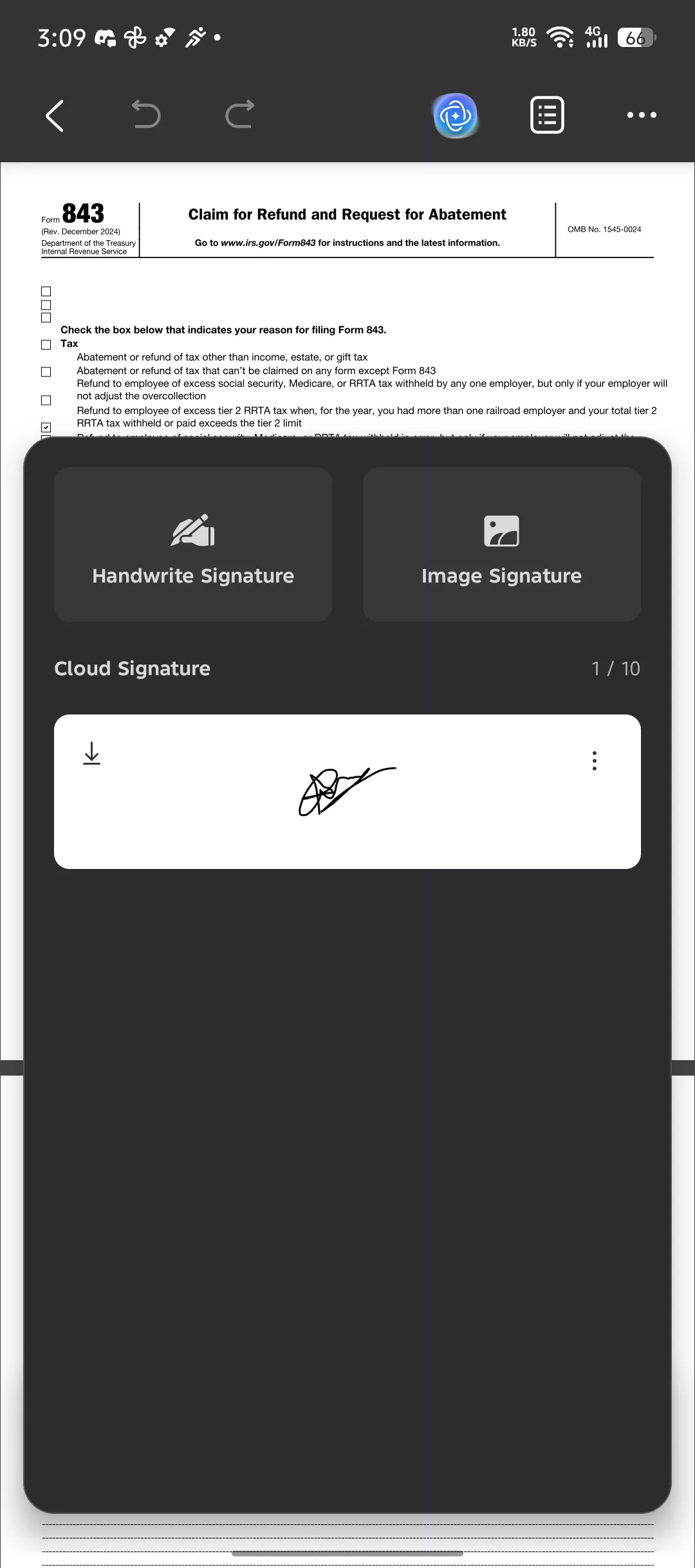 updf mobile signature 
